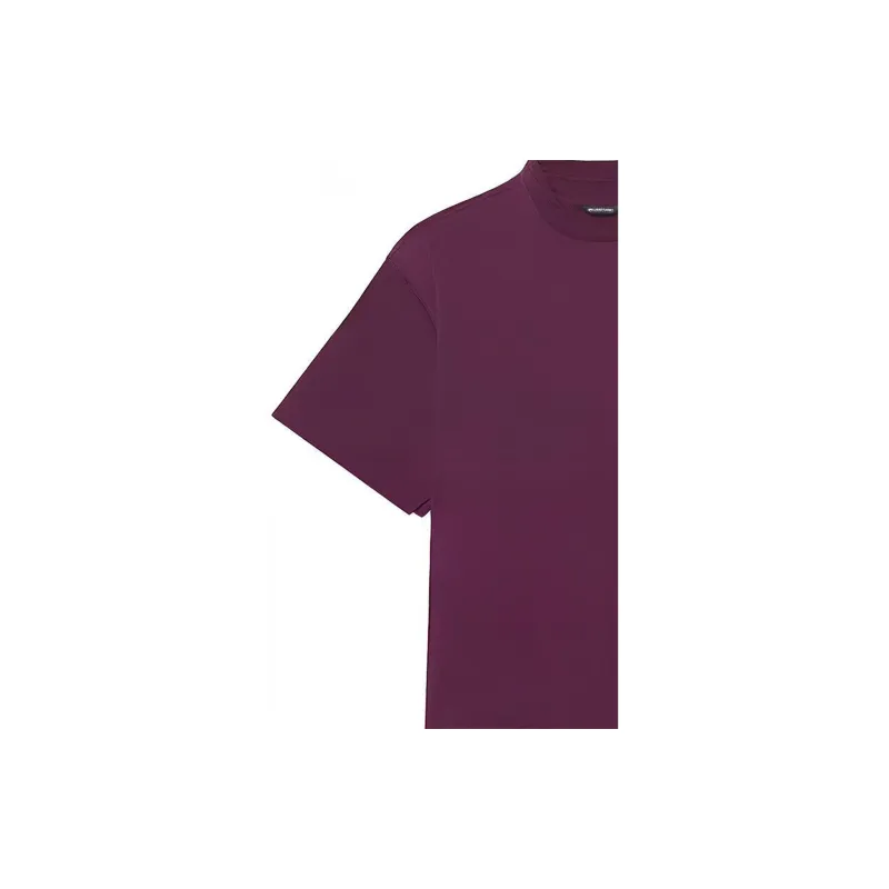 Balenciaga T Shirt Women's Purple Loose Fit Style-6