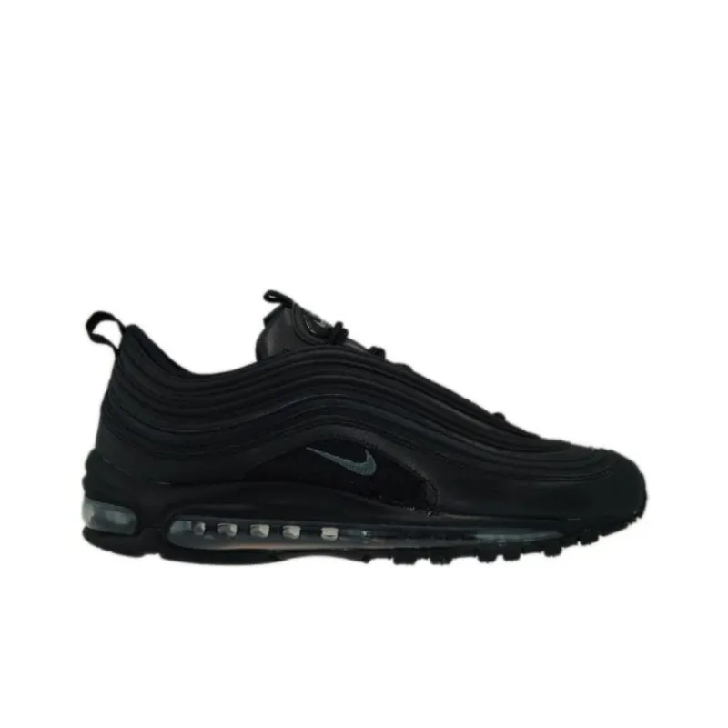 Nike Air Max 97 Slip Resistant Low Top Casual Running Shoes Men's Black-1