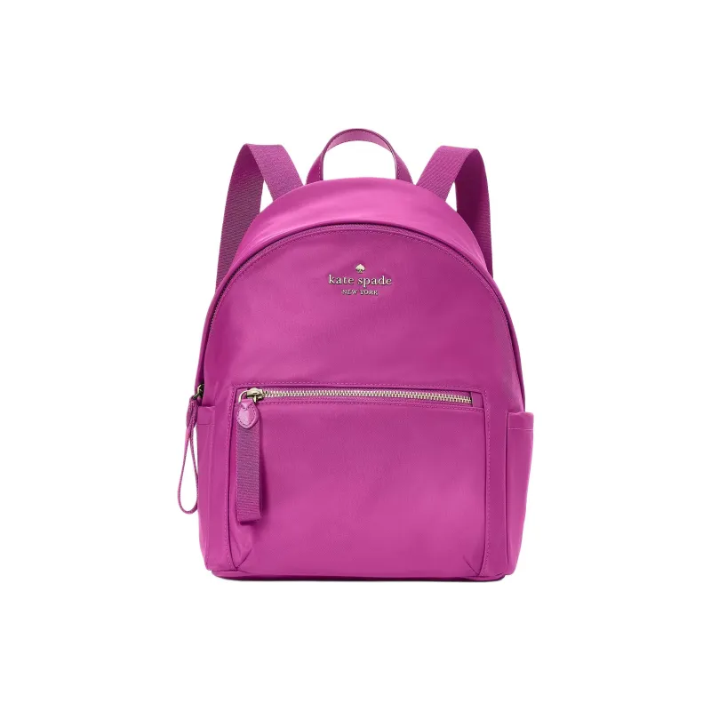 Kate Spade Chelsea Recycled Nylon Backpack Medium Size Women's Rose-0