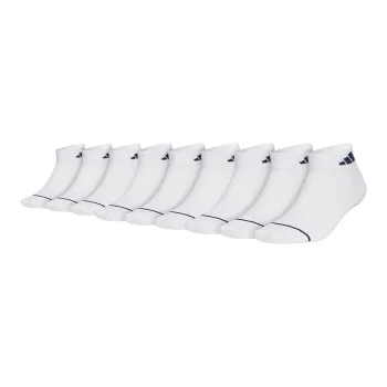 Adidas Ankle Socks Unisex White 9 Double Loads
