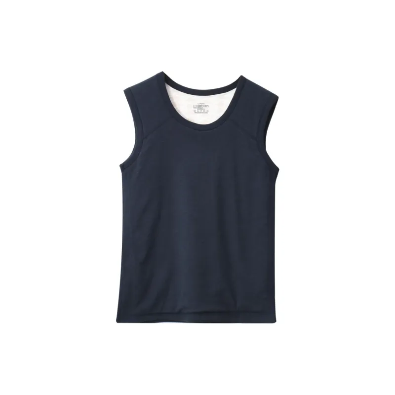 Pretty Lady Tank Tops Men's Gray Blue-0