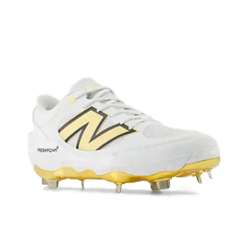 New Balance Fresh Foam 3000v7 White Metallic Gold Thunder-1
