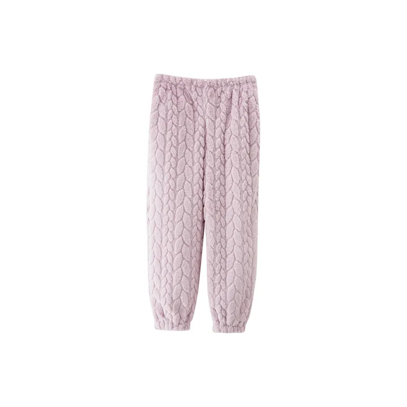 MADALLO Pajama Pants Women's Light Purple-0