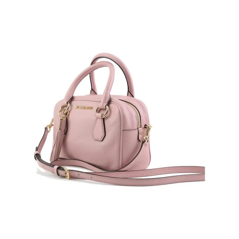 MICHAEL KORS Leather Shoulder Bag, Crossbody Bag, Handbag Women's Pink-1
