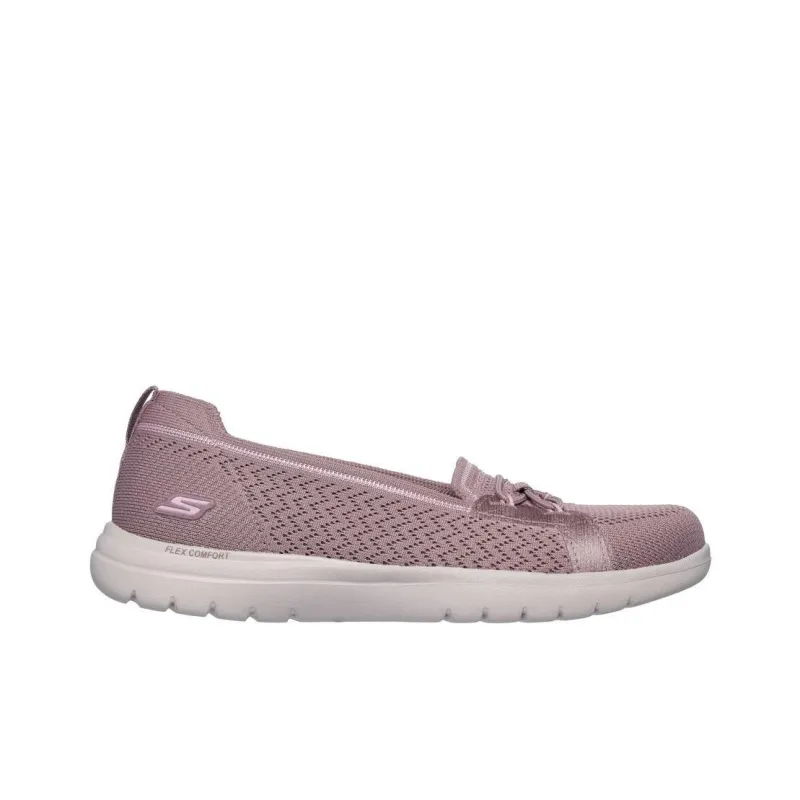 Skechers On The GO Fle Slip Resistant And Breathable Low Top Casual Shoes Women's Purple-1