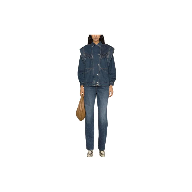 ISABEL MARANT Harmon Button Up Jacket-1