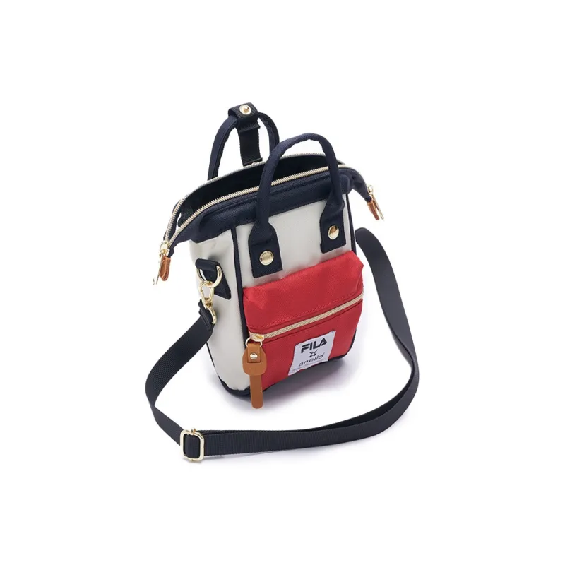 FILA Anello Collaboration Polyester Handbag Shoulder Bag Crossbody Bag Unisex Red-1