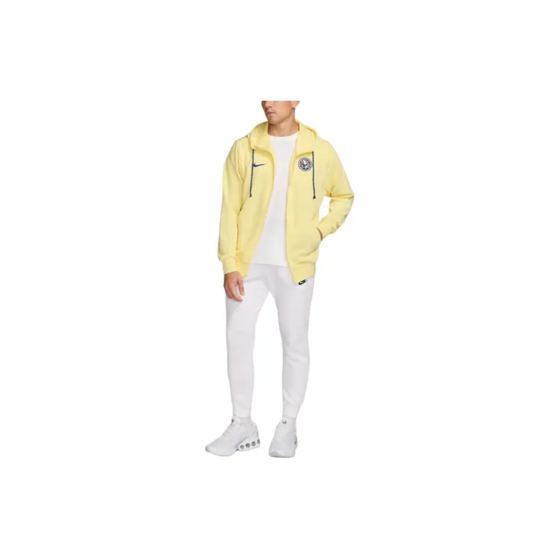 Nike Club América Club Men's Nike Soccer Full Zip Hoodie-2