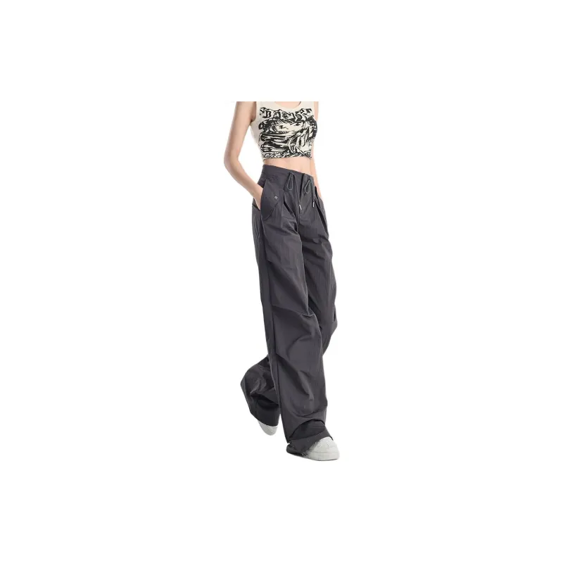 Kazakhstan Cargo Pants Women's Dark Gray-1