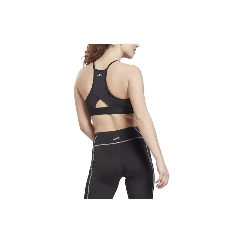 Reebok WOR COMM STRAPPY BACK BRA Sports Underwear Women's Black-4