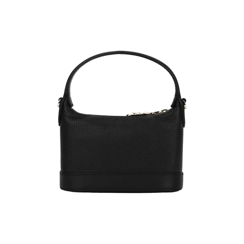 MICHAEL KORS Wythe Cow Leather Handbag, Shoulder Bag, Crossbody Bag Trumpets Women's Black-4