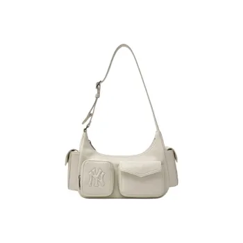 MLB Polyester Shoulder Bag Regular Women's Cream