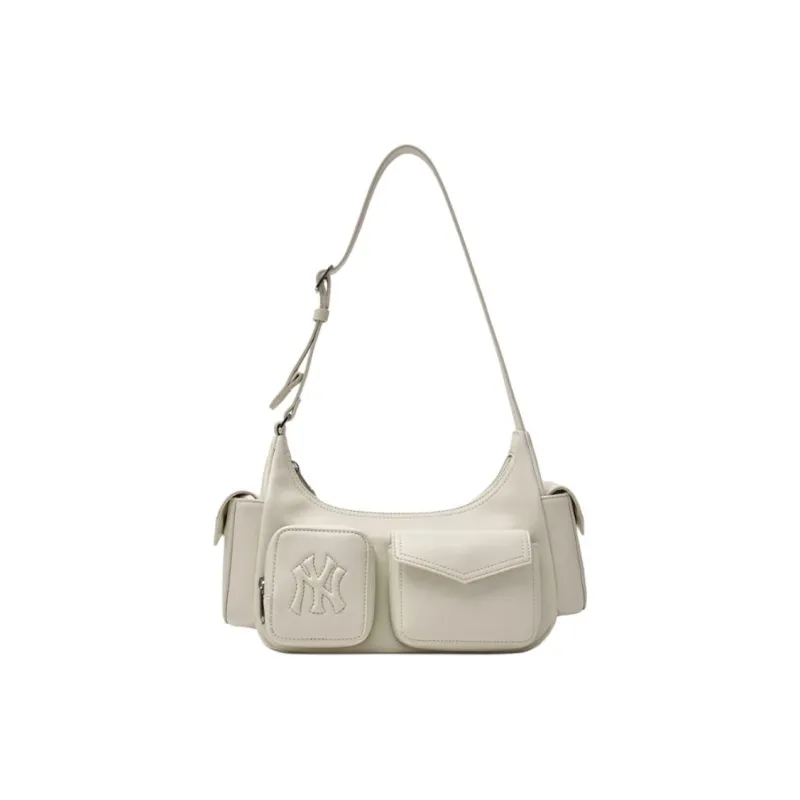 MLB Polyester Shoulder Bag Regular Women's Cream-0