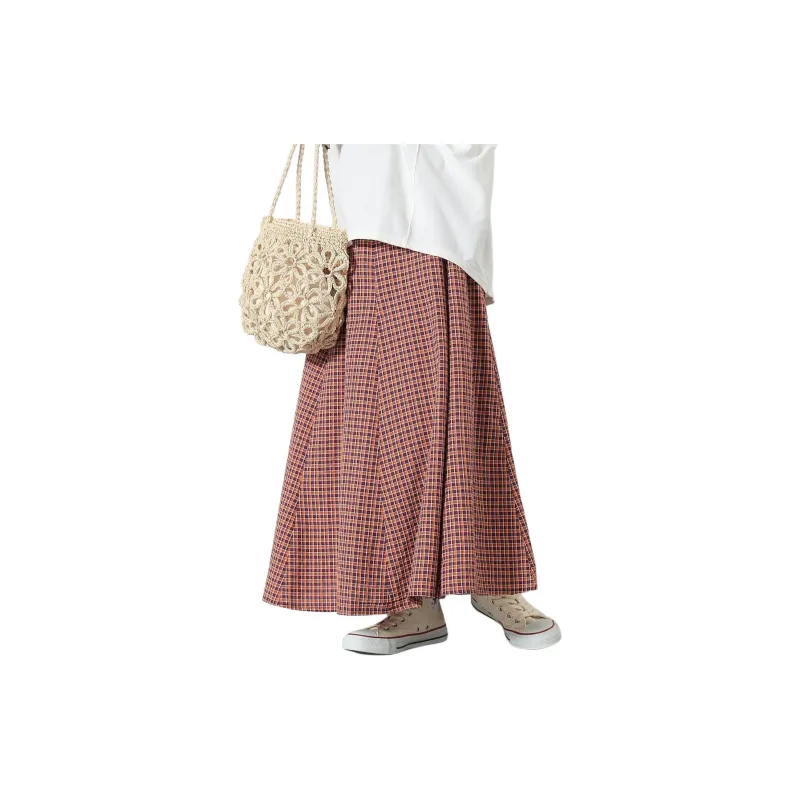 Beams Casual Long Skirt Women's-13