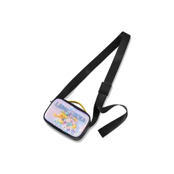 LAMLICKA Polyester Shoulder Bag Crossbody Bag Regular Unisex Black