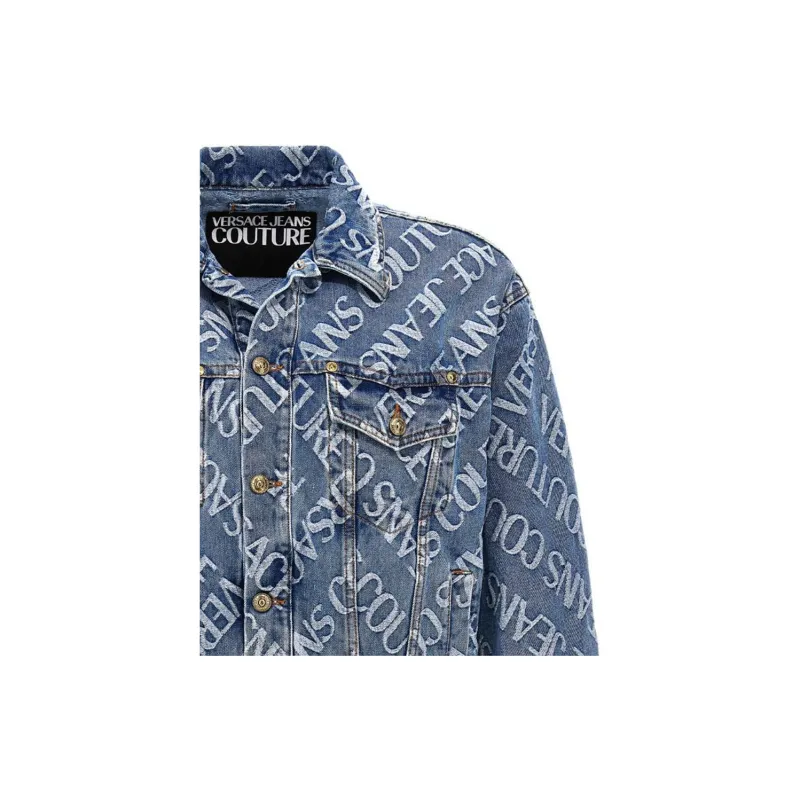 VERSACE JEANS COUTURE Jackets Coats Men's Blue-4