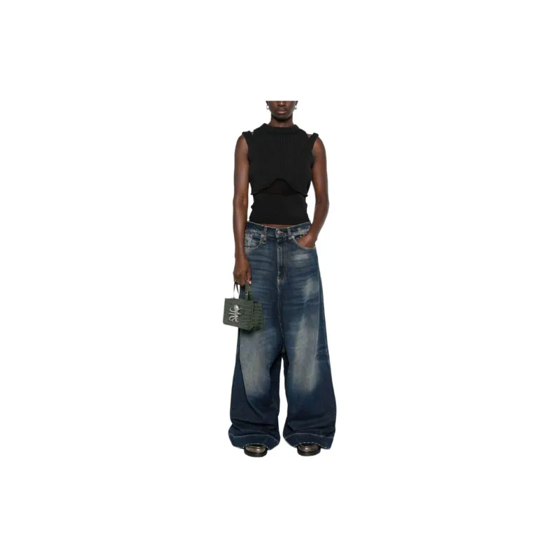 R13 Jesse Wide Leg Jeans-1