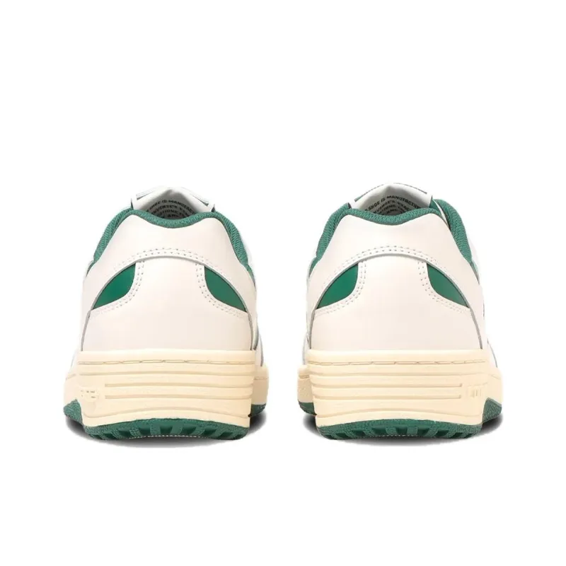 Converse Weapon Anti Slip Wear Resistant Low Top Skateboard Shoes Unisex White Green-4