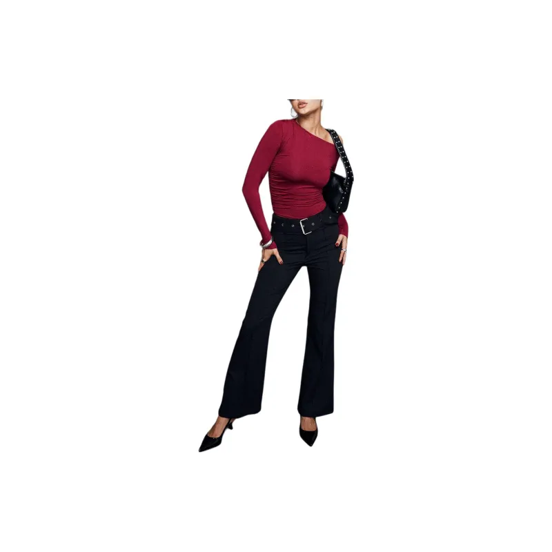 PRINCESS POLLY MARTINAZ PANTS Casual Pants Women's BLACK/Black-1