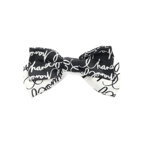 CHANEL Pre-Owned 1986-1988 Logo-print Bow Hair Clip