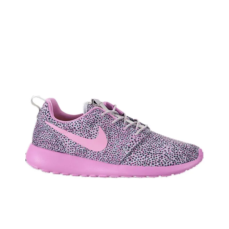 Nike Roshe Run Print Polka Dot Pink Black Women's-1