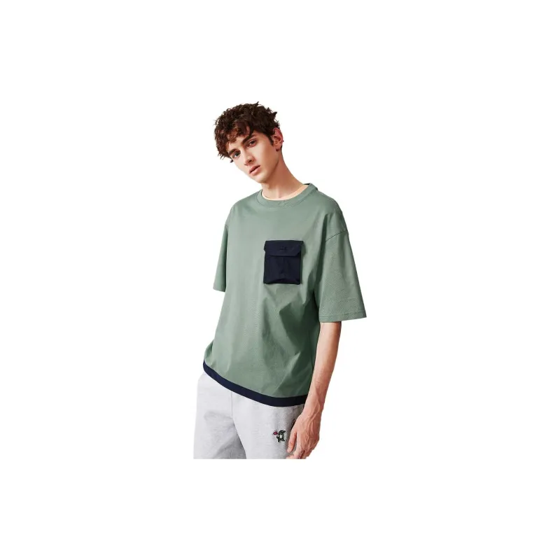 LACOSTE T Shirt Unisex Tree Green-2