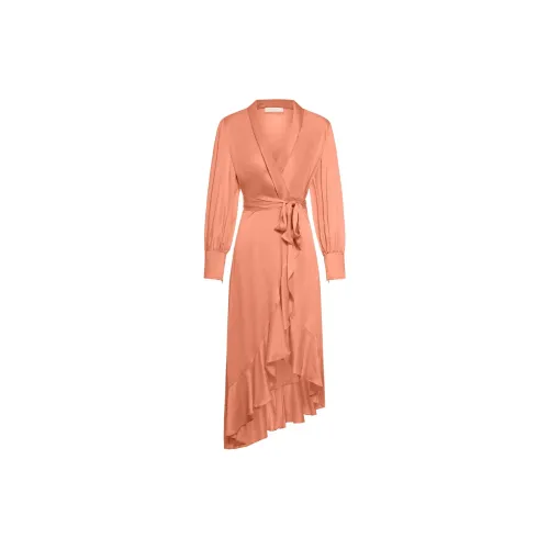 Zimmermann Long-Sleeved Dresses Women's Orange