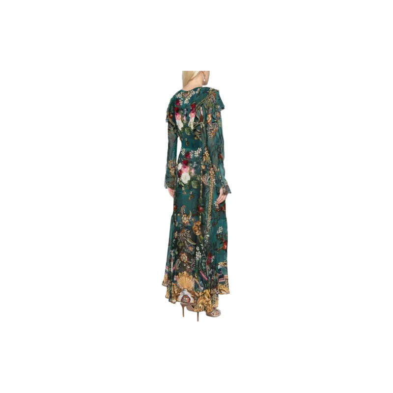 Camilla Verdis World Silk Wrap Dress-2