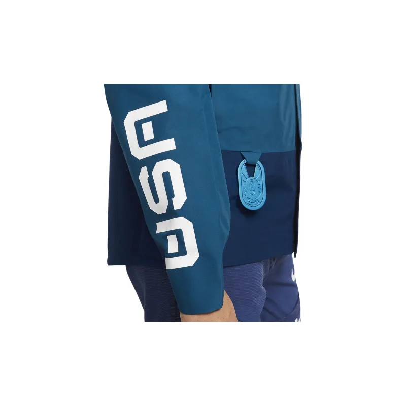 Nike Acg Storm Fit Adv 'Chain Of Craters' Jackets Coats Women's Blue-3