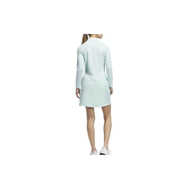 Adidas Long-Sleeved Dresses Women's Light Blue-4