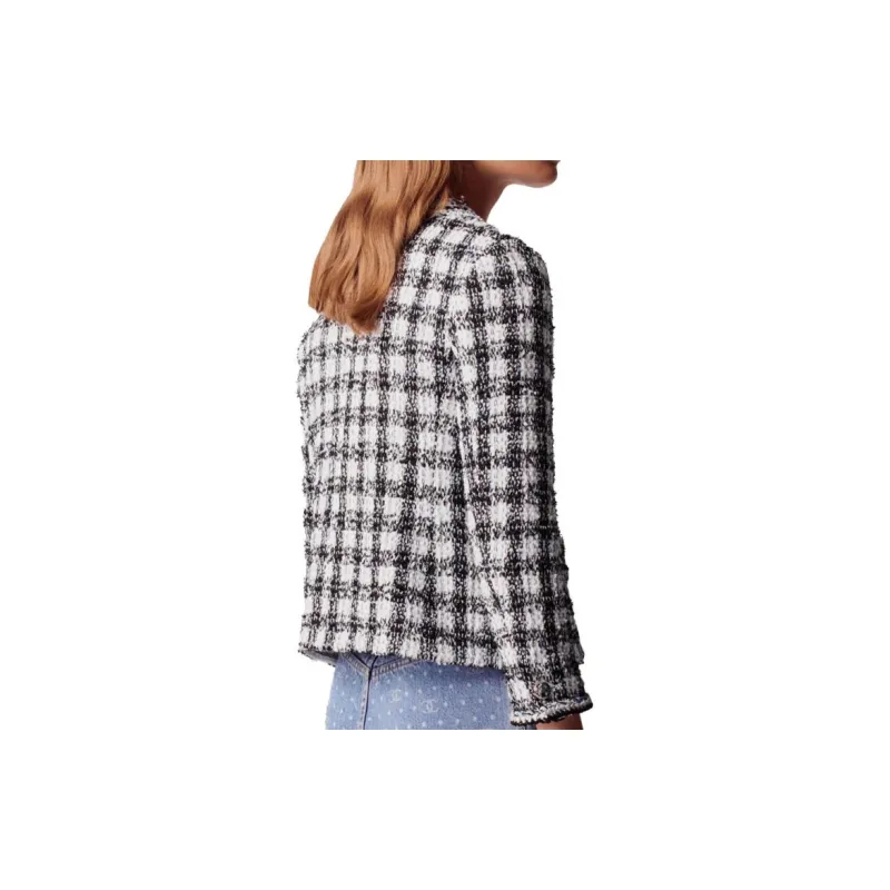 CHANEL SS23 Jackets & Coats Women's Black White-9