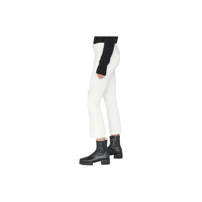 FRAME Jeans Women's White-3
