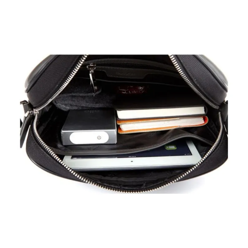 AMERICAN TOURISTER Nylon Crossbody Bag Unisex Black-4
