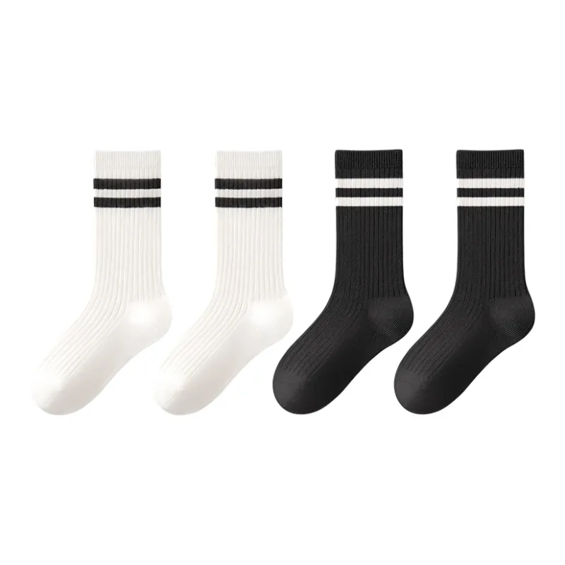 B&C.Room Mid Calf Socks Unisex 4 Pack-5