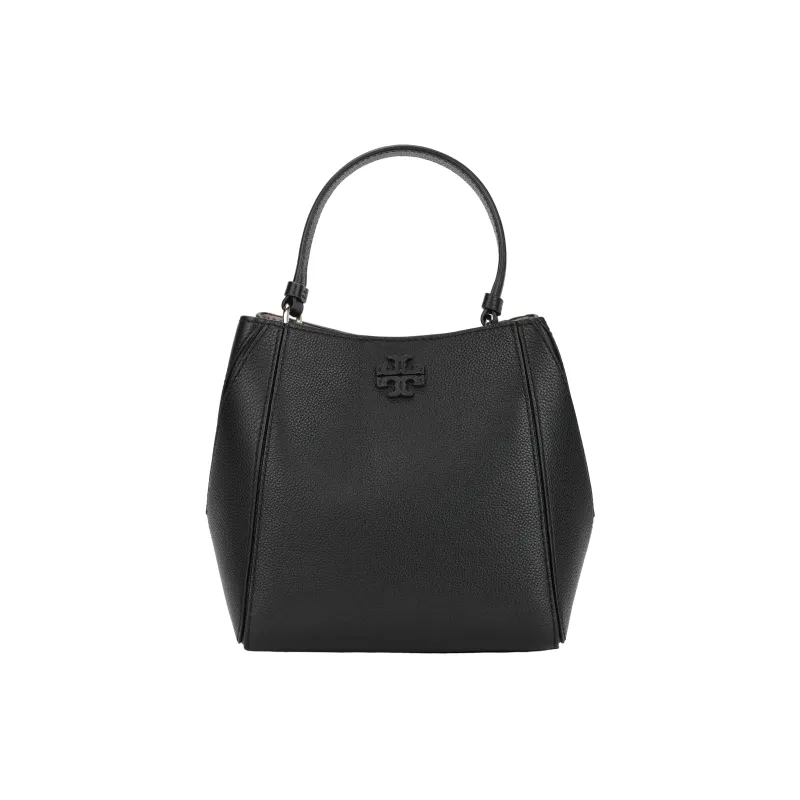 TORY BURCH McGraw Small Bucket Bag Black-1