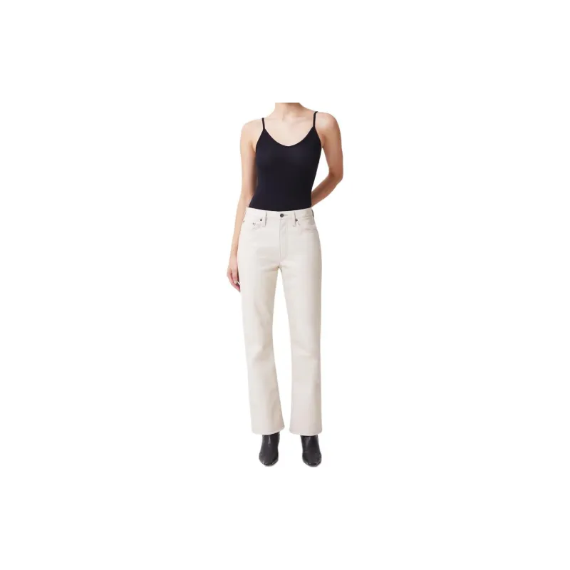 AGOLDE High waisted Flared Trousers-1