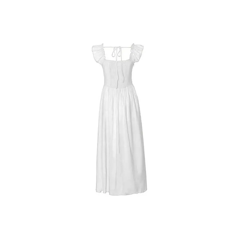 KUNZHUDAXIANG Short Sleeved Dress Women's-6