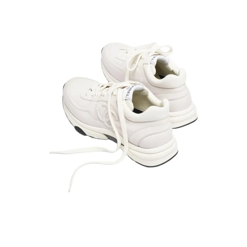 CHANEL 24K Low Top Casual Shoes Women's Light Purple-3