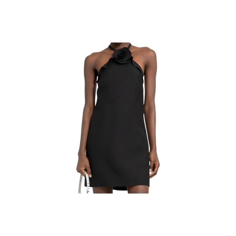 Valentino Halterneck Sleeveless Mini Dress-4