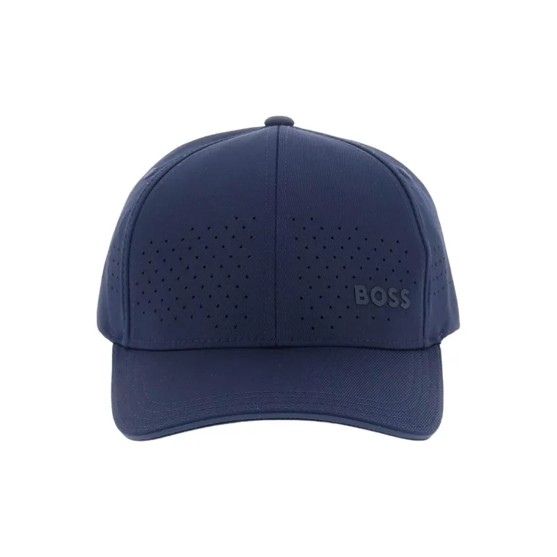 HUGO BOSS Elastane Baseball Caps Men's Dark Blue-0