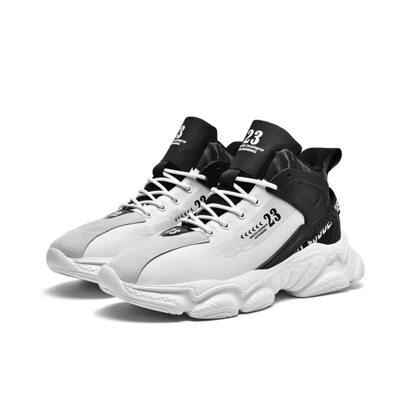 MUSHILANDI Cushioning, Rebound, And Balance Mid Top Basketball Shoes-2