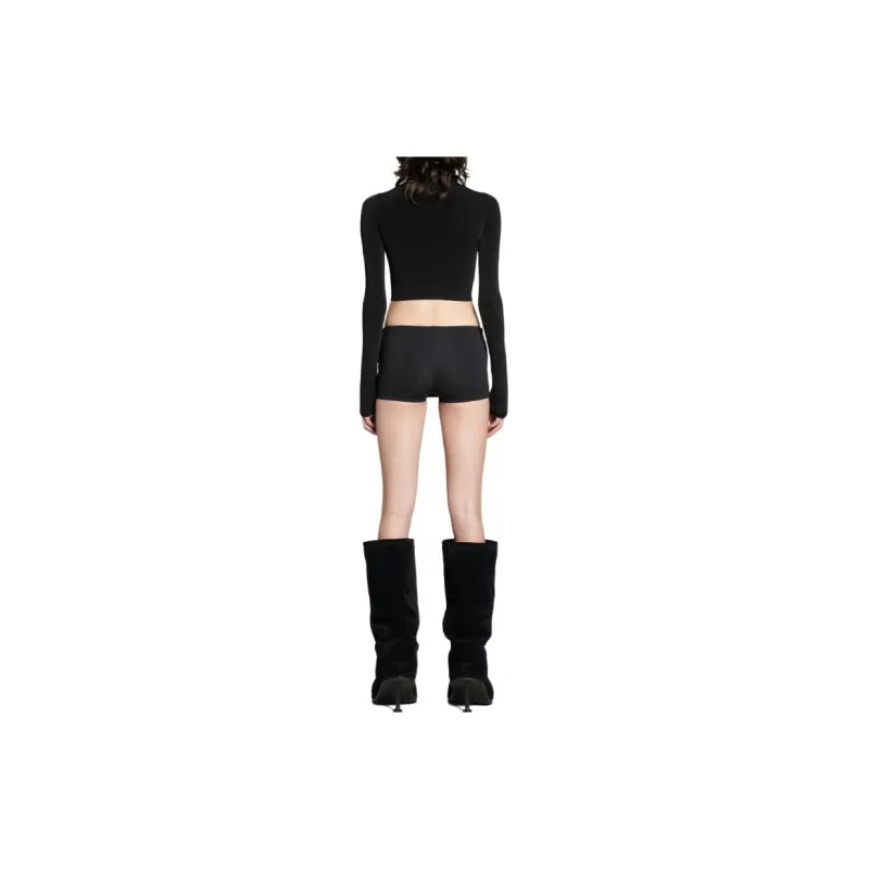 Balenciaga Women's'S Mini Cycling Skirt Black-3