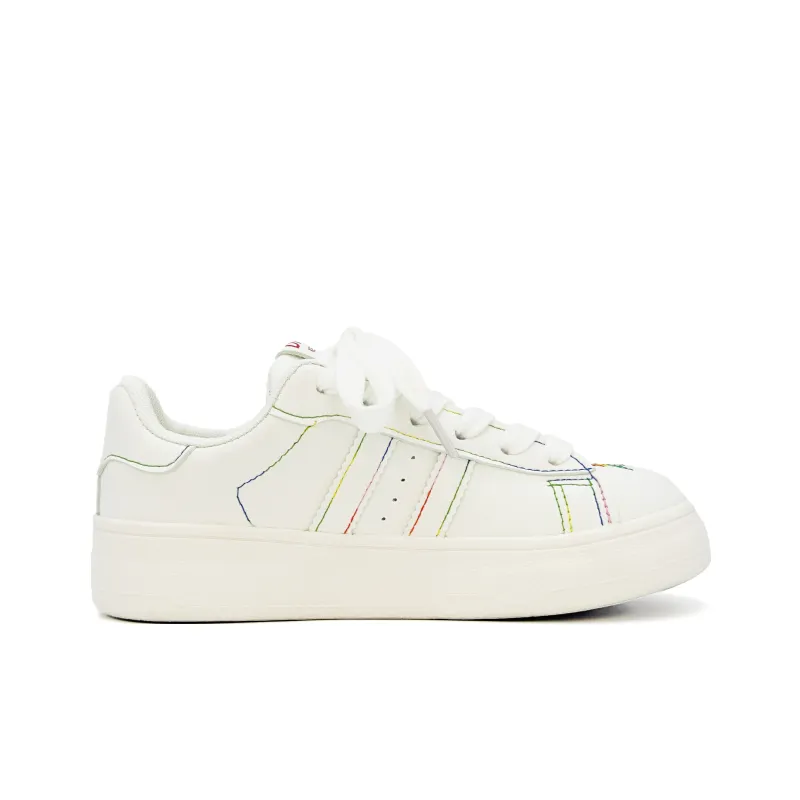 XIANGSU Anti Slip Wear Resistant Low Top Skateboard Shoes Women's Pink-7
