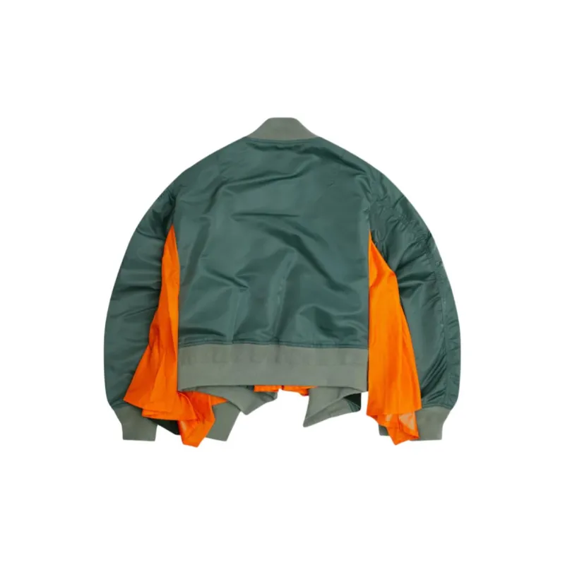 Sacai Nylon Twill Blouson 'Khaki'-1
