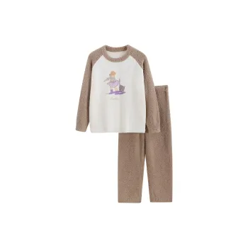 WANANNI Pajama Set Women's Khaki