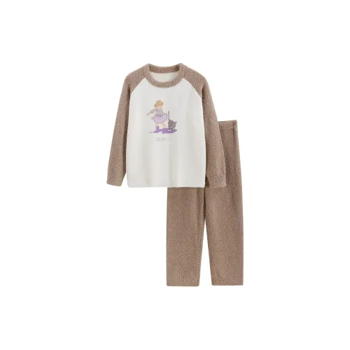 WANANNI Pajama Set Women's Khaki