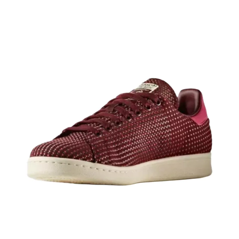 Adidas Originals Stan Smith Kvadrat Maroon-2