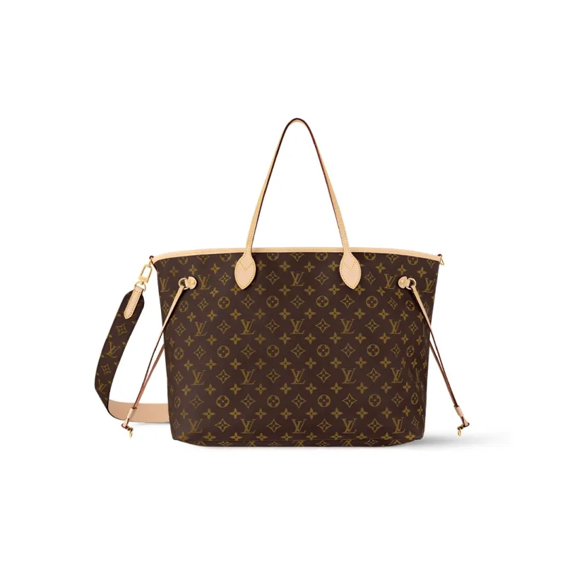LOUIS VUITTON Neverfull Bandouliere Gm Inside Out Monogram/Beige-3
