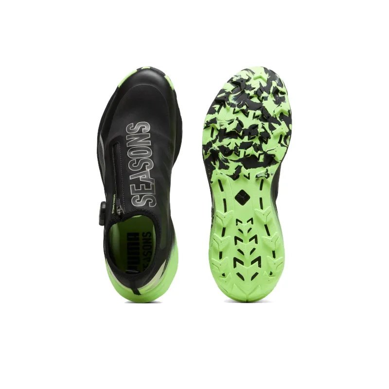PUMA Voyage NITRO 3 Slip Resistant Mid Top Running Shoes Men's Black-3