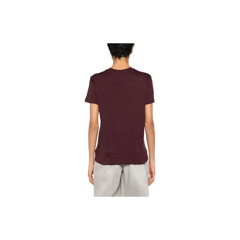 Moncler T-Shirts Women's Red-4